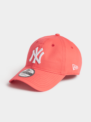New Era Unisex 9TWENTY New York Yankees League Essential Pink Cap