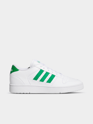 adidas Mens Breakstart White/Green Sneakers