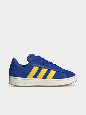 adidas Mens Grandcourt Alpha 00s Blue/Yellow Sneakers