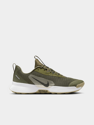 Nike Mens Juniper Trail 3 Khaki/White Trail Running Shoes