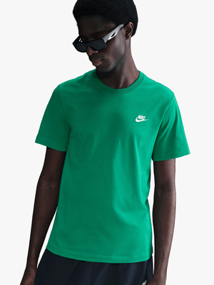 Nike Men's Nsw Club Green T-Shirt