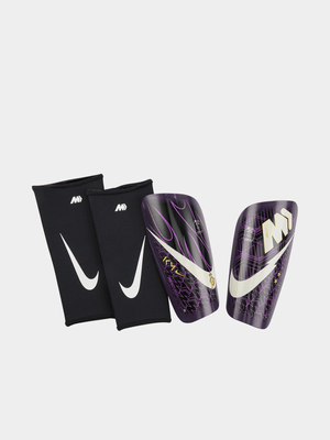 Nike Mercurial "Kylian Mbappé" Dream Speed Lite Purple Soccer Shin Guards