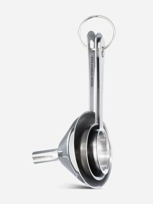 Soffritto A Series Stainless Steel Funnel Set of 3