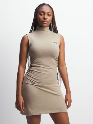 Puma Womens Better Essential Sleeveless Stone Dress