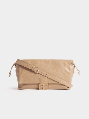 Snake Multi Compartment Crossbody Bag