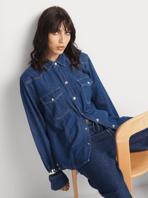 FF Denim Western Shirt