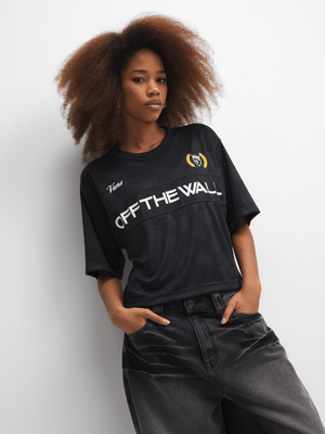 Vans Women's Stevies Black Sports Jersey
