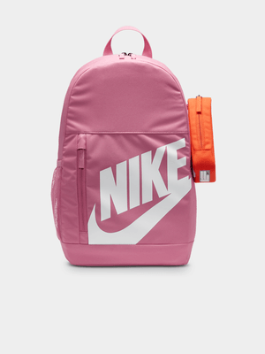 Nike Youth Elemental Shoebox Pink Backpack