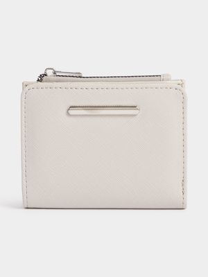 Exact Women's Natural Small Foldover Purse