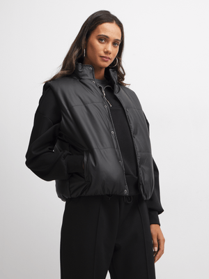 Jet Women's Black Gilet