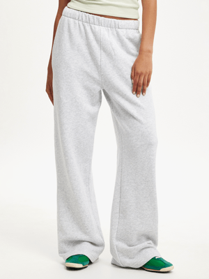 Women's Cotton On Black Classic Fleece Wide Leg Sweatpants