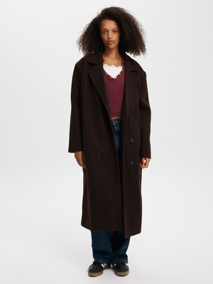 Women's Cotton On Black Harrison Coat