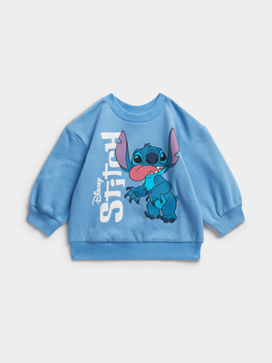 Jet Toddler Boys Blue Stitch Active Top