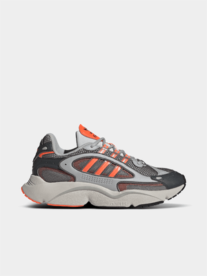 adidas Originals Men's Ozmillen Grey/Red Sneaker