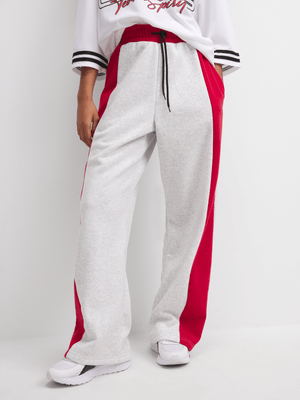 The FIX Women's Ice Grey Wide Leg Pants