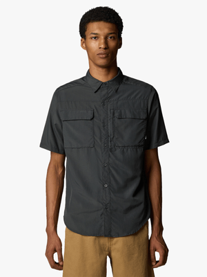 Men's The North Face Grey Short Sleeve Sequoia Shirt