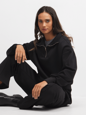 Jet Women's Black Luxe Jacket