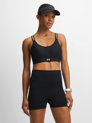 Under Armour Womens Infinity 2.0 Black Sports Bra