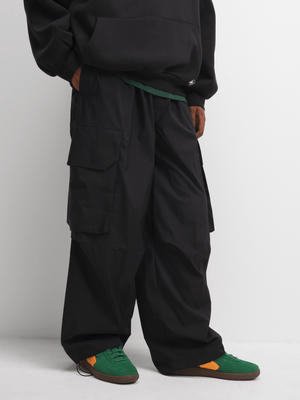 The FIX Men's Black Baggy Utility Pants