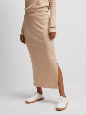 Jet Women's Stone Cashmere Skirt