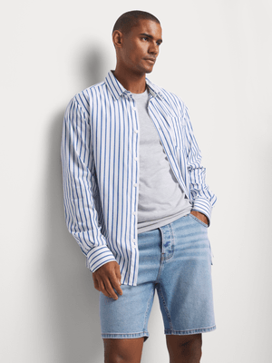 Relay Jeans Men's Bermuda Light Wash Shorts