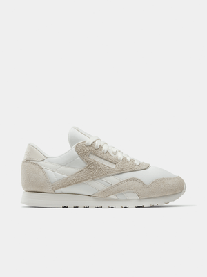 Reebok Women's Classic Nylon Sand/Chalk Sneaker