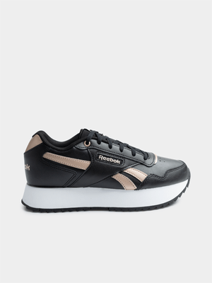 Women's Reebok Glide Ripp Double Black/Gold Sneaker