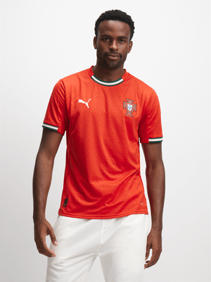 Puma Mens Portugal CR 7 Home 25 Red Stadium Jersey