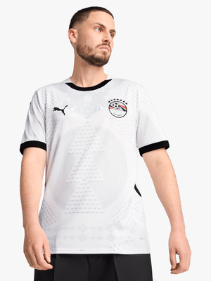 Puma Mens Egypt Away 25 White Stadium Jersey