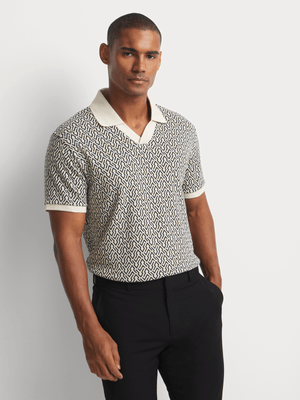 Markham Men's Geo Design Revere Neutral Golfer