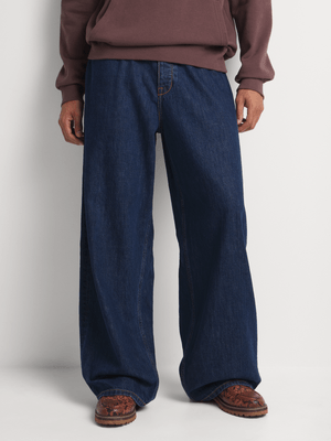 Relay Jeans Men's Medium Wash Blue Denim