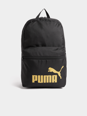 Puma Phase Black/Gold Backpack
