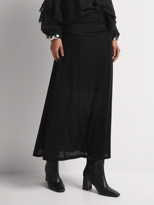 Bijou Knit Fit & Flare Skirt