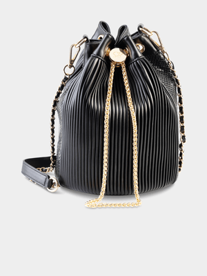 Women's Sissy Boy Black Flavour Bucket Bag