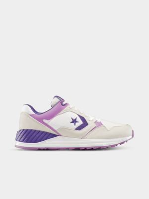 Converse Men's Wave Trainer White/Purple Sneaker