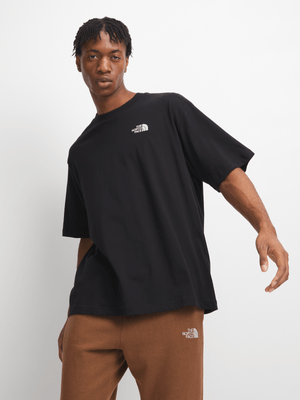 The North Face Men's Essential Black Oversized T-Shirt