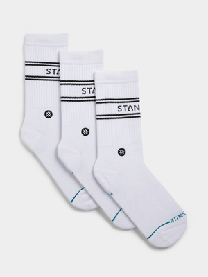 Stance Unisex Basic 3-Pack Crew Socks