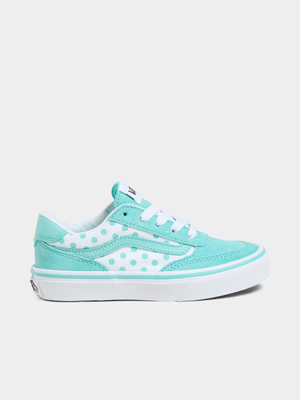 Vans Junior Grade-School Polkadot Mint/White Sneakers