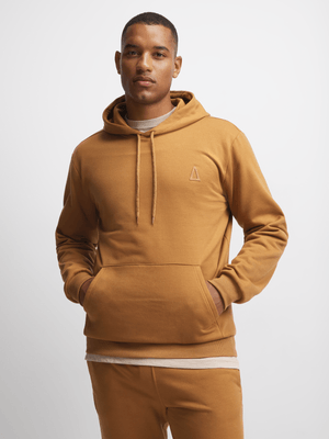 Mens APX Essential Tan Hoodie