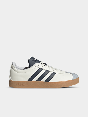 Womens adidas VL Court Base White/Navy/Gum Sneaker