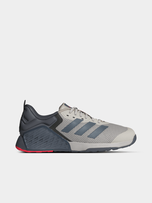 adidas Mens Dropset 3 Trainer Grey/Charcoal Training Shoes