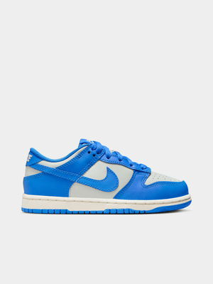 Nike Kids Dunk Low Light Grey/Blue Sneaker