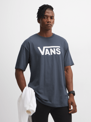 Vans Mens Classic Indigo/Marshmallow Tee
