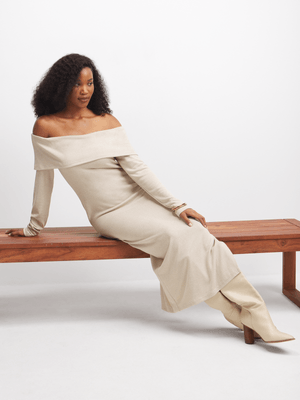 Jet Women's Stone Off The Shoulder Bodycon Dress