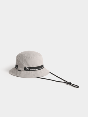 Relay Jeans Men's Grey Boonie Hat