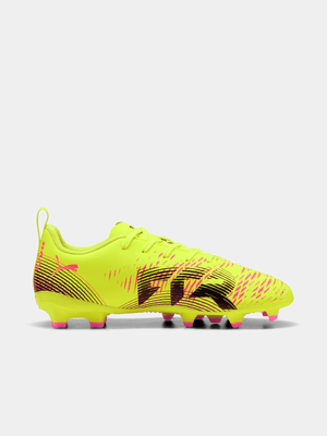 Puma Junior Future 8 Play FG/AG Yellow Boots