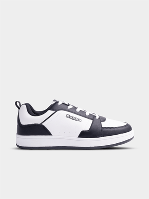 Mens Kappa Logo Shay White/Black Sneaker