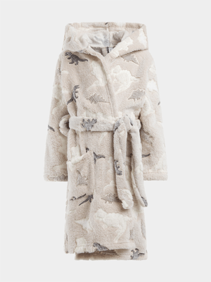 Exact Older Boy's Natural Dinosaur Gown