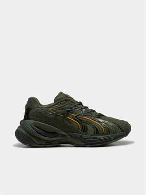 Puma Men's Inverse Moss Terrain Fatigue Green Sneaker