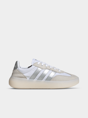 adidas Womens Barreda Decode White/Silver/Grey Sneakers